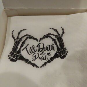 Till Death Do Us Part Cocktail Napkins